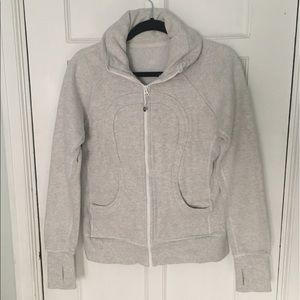 Lululemon zip up sweatshirt SIZE: 8 (fits small)